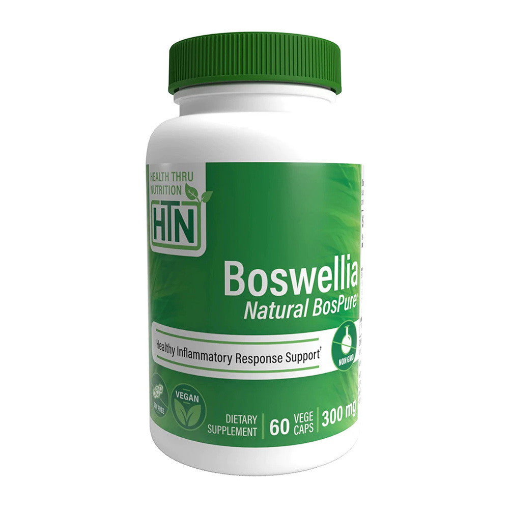 Health Thru Nutrition, Boswellia BosPure 300mg (NON-GMO), Veggie Capsules, 60 Ea